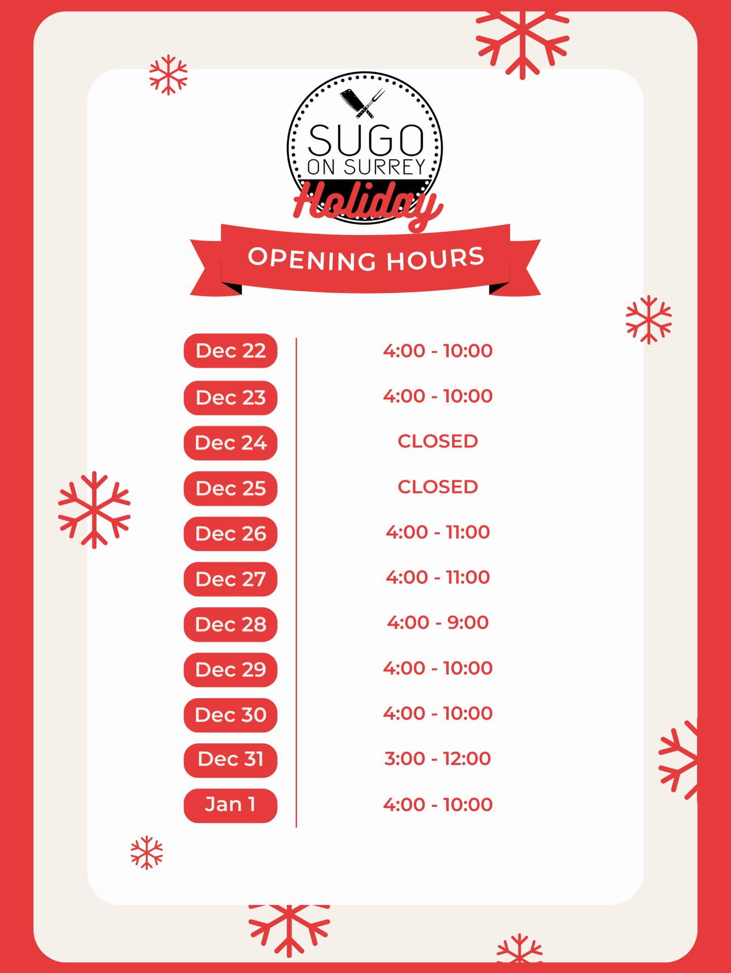 Instagram post from sugoguelph. This post is in position 2.